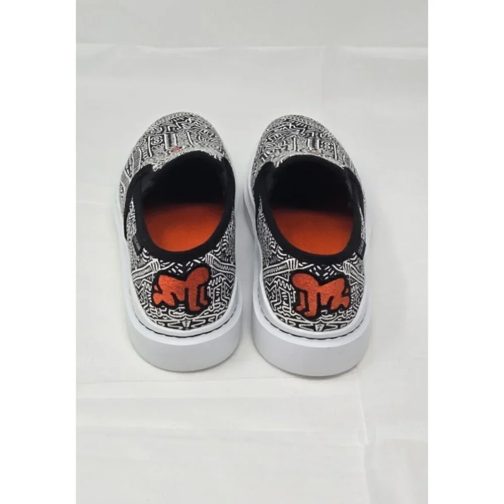 Cole Haan X Keith Haring Zerogrand GrandPro Rally Slip-on Sneakers size 8